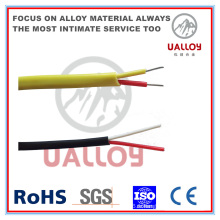 Câble de compensation de thermocouple isolé / tressé de type T PE